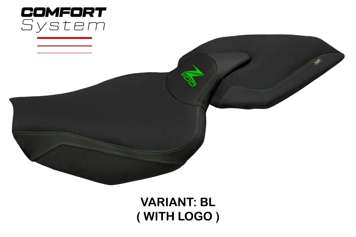Sitzbezug für Kawasaki Z 1100 2026 - mod Sagat Comfort System – BL (schwarz)