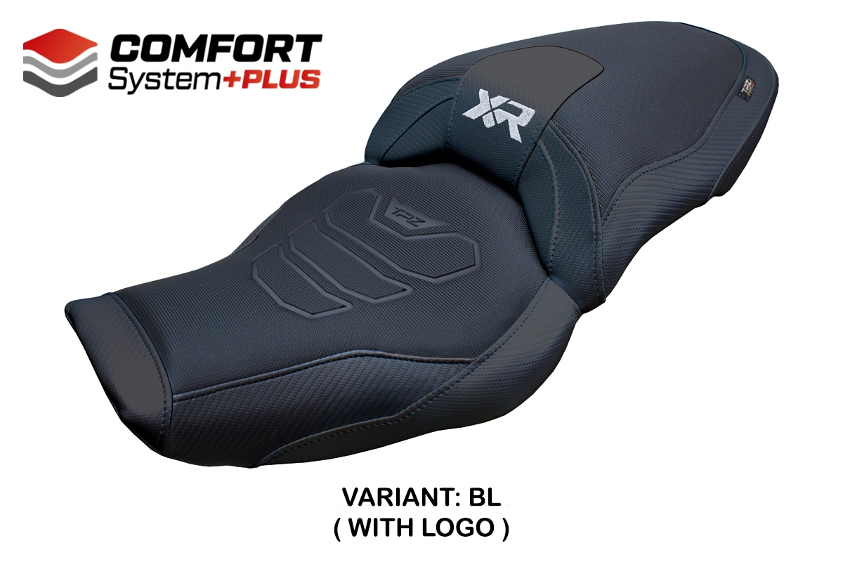 Sitzbezug für BMW S 1000 XR 2024-2026 - mod Linz Comfort System Plus – BL (schwarz)