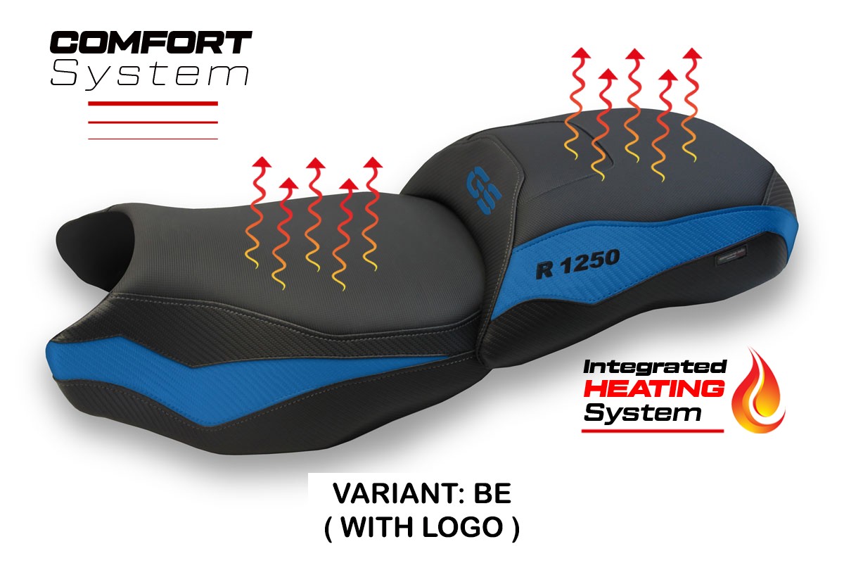 Sitzbezug für BMW R 1250 GS 2019 - 2023 - heating Comfort System – BE (blau)