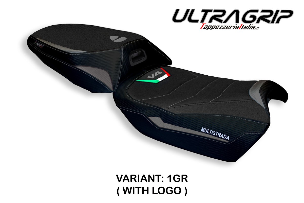 TAPPEZZERIA Sitzbezug ULTRAGRIP für DUCATI MULTISTRADA V4 (SITZHEIZUNG) (21-23)