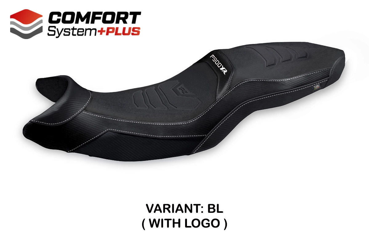 Sitzbezug für BMW F 900 XR 2019-2026 - mod Tarfu Comfort System Plus – BL (schwarz)
