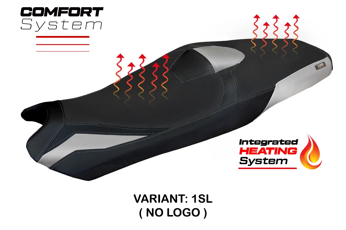 Sitzbezug für Honda X-ADV 2021-2024 - mod Shiga Heating Comfort System – 1SL (silber)