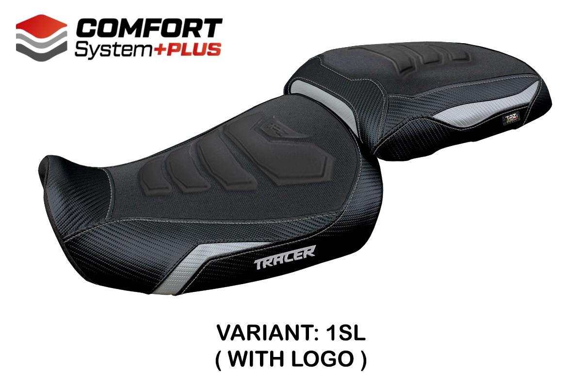 Sitzbezug für Yamaha Tracer 9 / 9 GT 2021-2024 - mod Gadir Comfort System Plus – 1SL (silber)