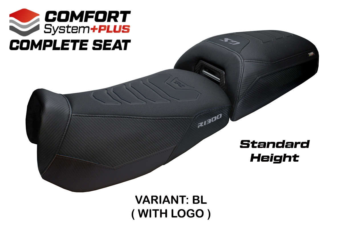 Komplette Sitzbank für BMW R 1300 GS Adventure 2024-2026 - mod Aalen Comfort System Plus – BL (schwarz)