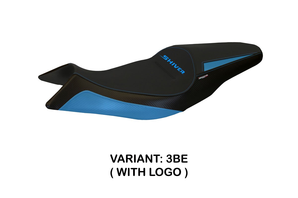 TAPPEZZERIA Sitzbezug STANDARD mit Logo für APRILIA SHIVER (10-20)