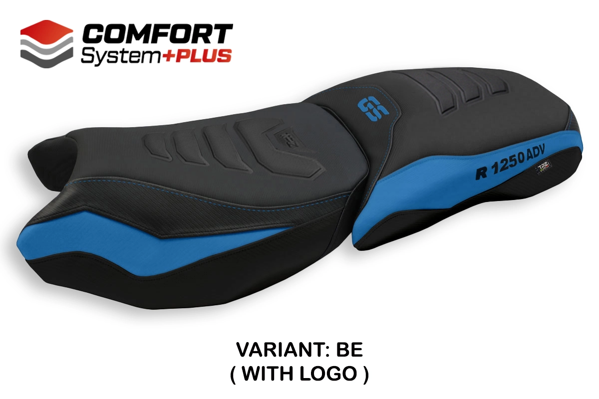 Sitzbezug für BMW R 1250 GS Adventure 2019-2024 - mod Patti Comfort System Plus – BE (blau)