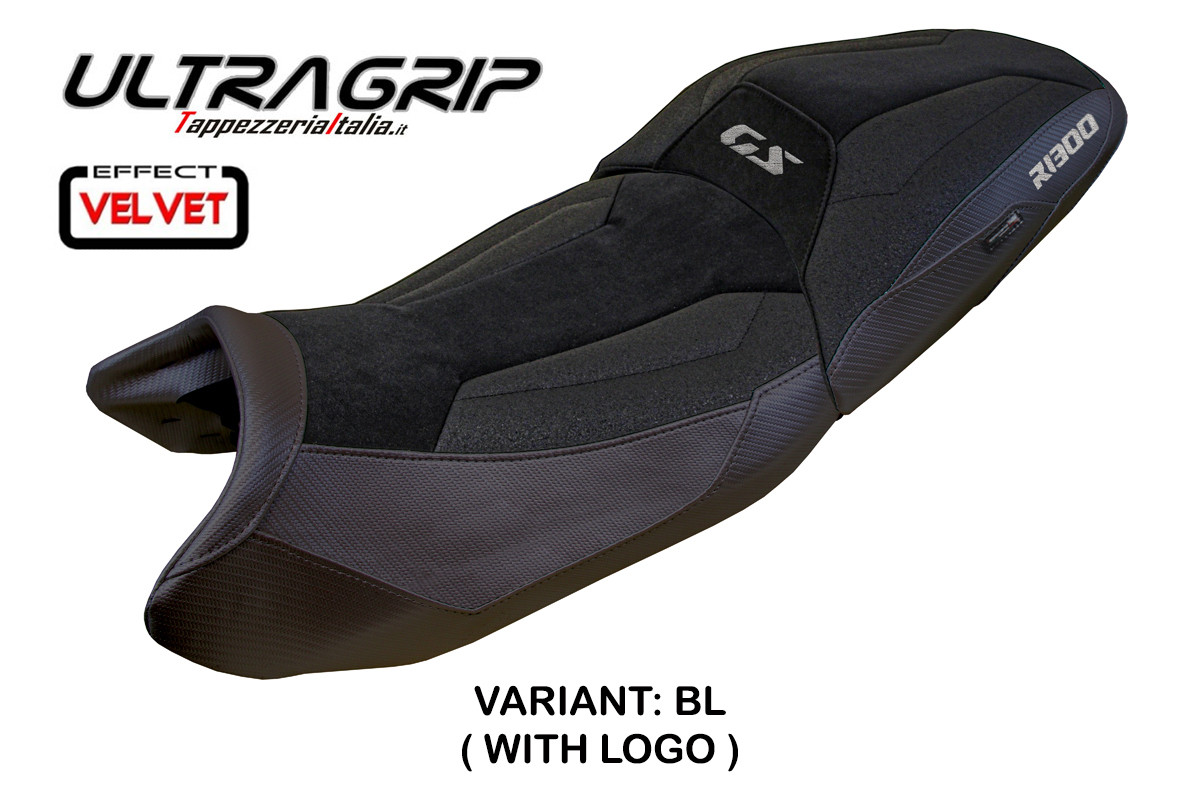 TAPPEZZERIA Sitzbezug ULTRAGRIP mit Logo für BMW R 1300 GS (TOURING SITZBESUG) (23-25)