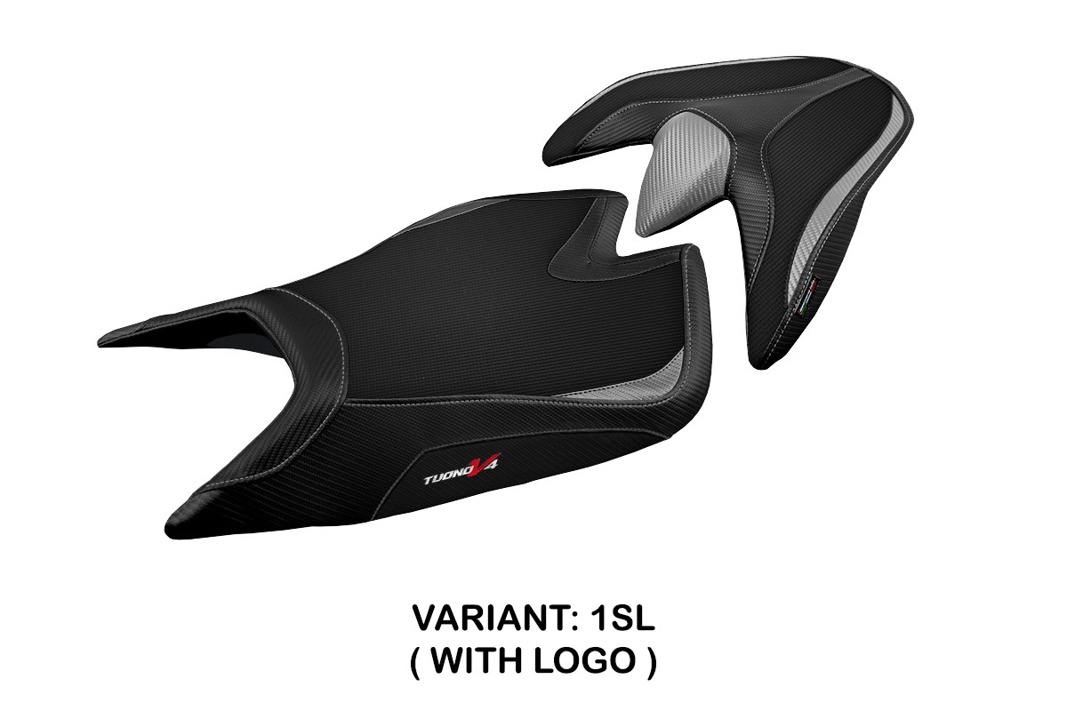 TAPPEZZERIA Sitzbezug STANDARD mit Logo für APRILIA TUONO V4 (21-25)