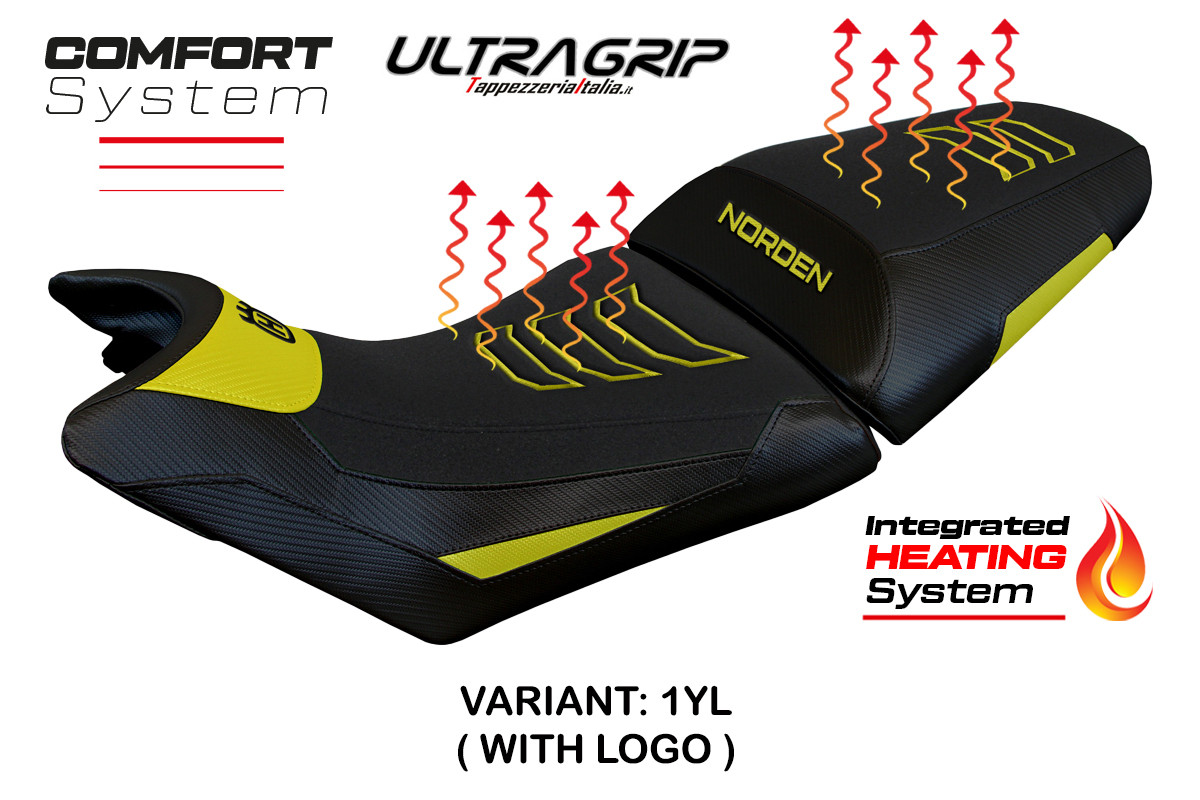 Sitzbezug für Husqvarna Norden 901 2022-2026 - heating Comfort System – 1YL (yellow)