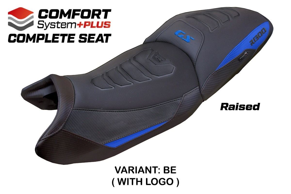 Komplette Sitzbank für BMW R 1300 GS 2023-2026 - mod Dorfen Comfort System Plus - Erhöht – BE (blau)