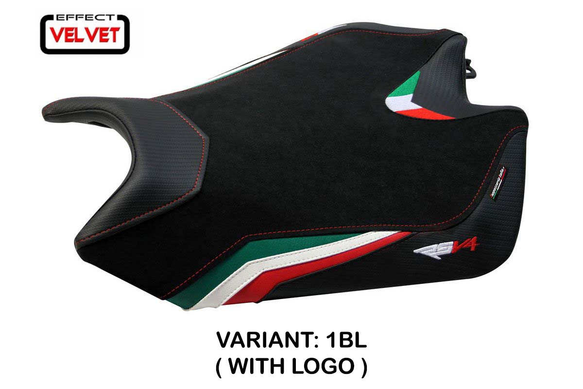 TAPPEZZERIA Sitzbezug STANDARD mit Logo für APRILIA RSV4 (09-20)