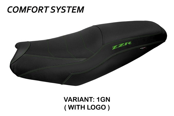 TAPPEZZERIA Sitzbezug für KAWASAKI ZZR 1400 (06-20)